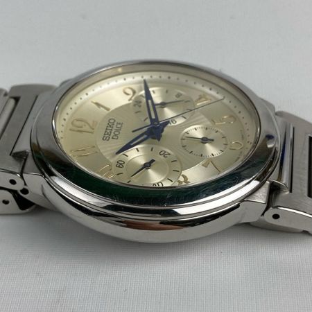 SEIKO セイコー 腕時計 ドルチェ(DOLCE) クォーツ 本体のみ ステンレススチール 7J21-0AB0 ホワイト 電池無し
