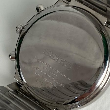 SEIKO セイコー 腕時計 ドルチェ(DOLCE) クォーツ 本体のみ ステンレススチール 7J21-0AB0 ホワイト 電池無し