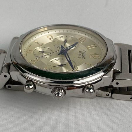 SEIKO セイコー 腕時計 ドルチェ(DOLCE) クォーツ 本体のみ ステンレススチール 7J21-0AB0 ホワイト 電池無し