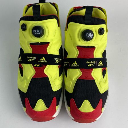  REEBOK × adidas INSTAPUMP FURY BOOST スニーカー FW5305 イエロー×ブラックｘレッド
