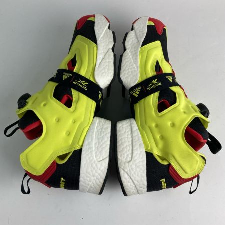  REEBOK × adidas INSTAPUMP FURY BOOST スニーカー FW5305 イエロー×ブラックｘレッド