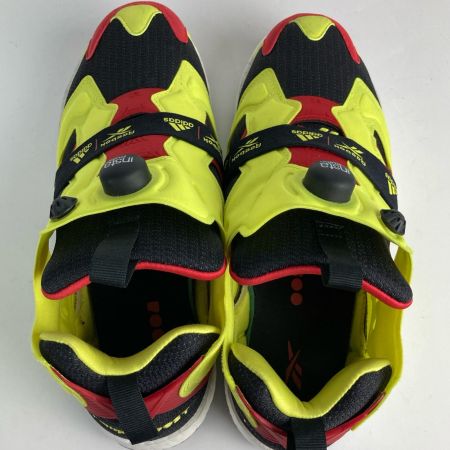  REEBOK × adidas INSTAPUMP FURY BOOST スニーカー FW5305 イエロー×ブラックｘレッド