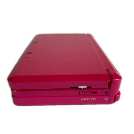  Nintendo(任天堂) 3DS ゲーム機本体 CTR-001 グロスピンク 動作品