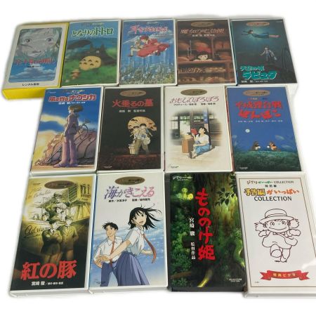   ジブリがいっぱいコレクション VHS 専用ボックス付きセット＋千と千尋の神隠し ジャンク品