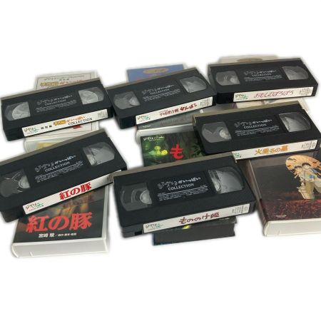   ジブリがいっぱいコレクション VHS 専用ボックス付きセット＋千と千尋の神隠し ジャンク品