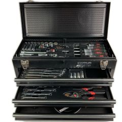  KTC ケーティーシー 工具ケース ハンドツールセット 京都機械工具 3段3引出し SKX0213BK ブラック Cランク