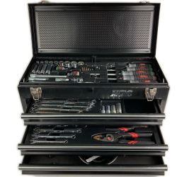■■ KTC ケーティーシー 工具ケース ハンドツールセット 京都機械工具 3段3引出し SKX0213BK ブラック Cランク