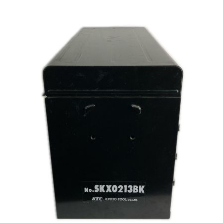  KTC ケーティーシー 工具ケース ハンドツールセット 京都機械工具 3段3引出し SKX0213BK ブラック