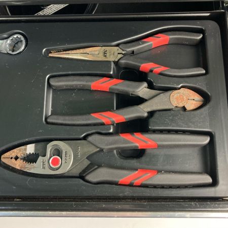  KTC ケーティーシー 工具ケース ハンドツールセット 京都機械工具 3段3引出し SKX0213BK ブラック