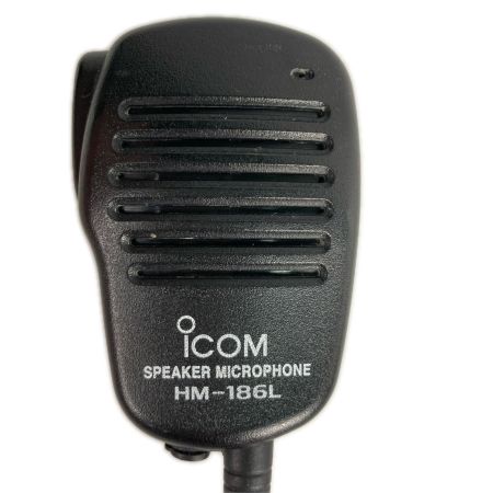  icom トランシーバー2台 WITHCALL スピーカーマイク(HM-186L)付き IC-4110 レッド x ブラック 動作品