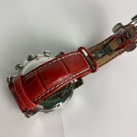  HUNTING WORLD ハンティングワールド 腕時計 クロノグラフ クォーツ HW-913 レッド 稼働品
