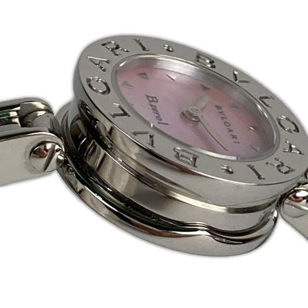  BVLGARI ブルガリ 腕時計 ビーゼロワン クォーツ ステンレススチール BZ22S ピンクシェル