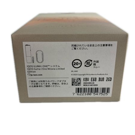  IQOS アイコス ILUMA i ONE 2025 ミネラ モデル 限定モデル アイコス イルマ アイ ワン 未開封
