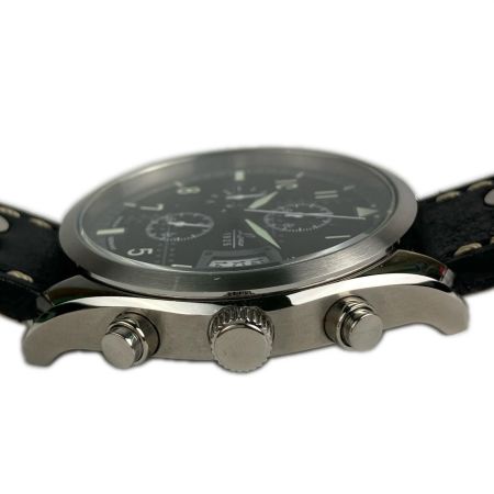  Laco(ラコ) 腕時計 クロノグラフ デトロイト CHRONOGRAPH Detroit クォーツ 861917BK ブラック