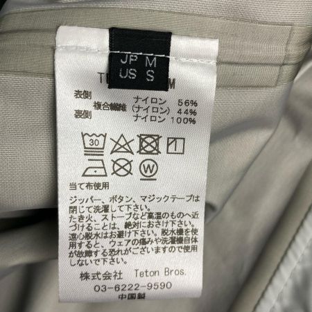  Teton Bros. ティートンブロス ナイロンパーカー SIZE M ツルギジャケット TB223-10M ネイビー