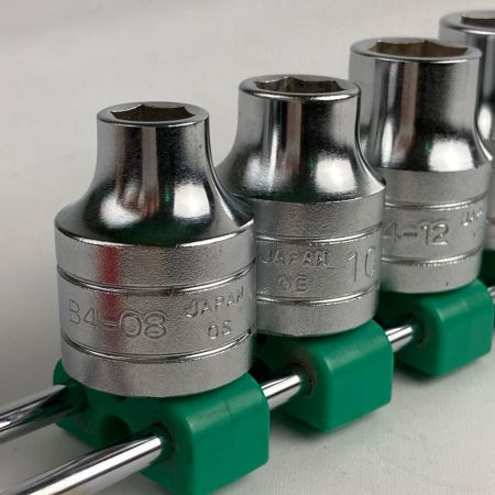  KTC ケーティーシー ソケットセット(10個B4-08～B4-24) ソケットホルダーセット TB410E
