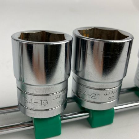  KTC ケーティーシー ソケットセット(10個B4-08～B4-24) ソケットホルダーセット TB410E