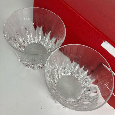  Baccarat バカラ ロックグラス(タンブラー) エトナ ペアグラス 2Pセット クリスタル 1客イニシャル入
