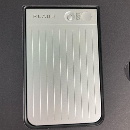   PLAUD NOTE カード型AIボイスレコーダー nb-100 シルバー 未使用品