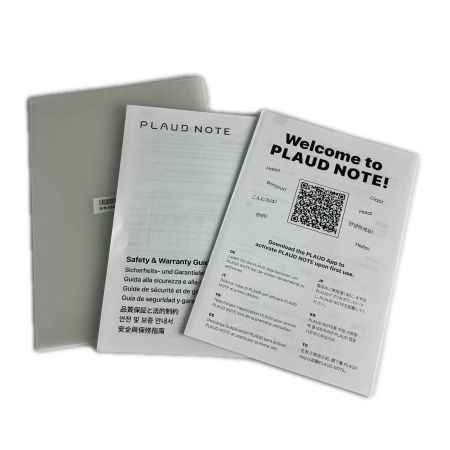   PLAUD NOTE カード型AIボイスレコーダー nb-100 シルバー 未使用品