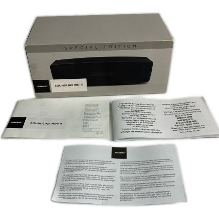  BOSE ボーズ SOUNDLINK Mini II Special Edition スピーカー ブラック