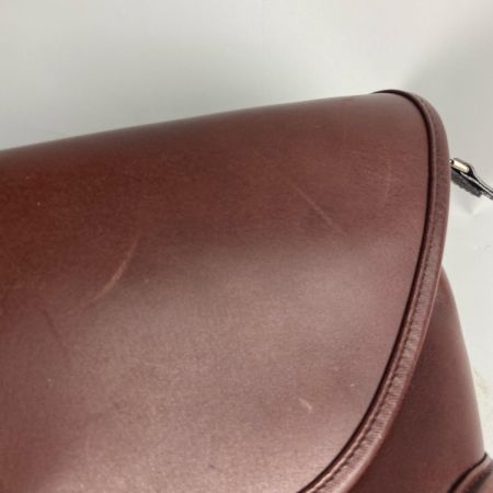  FIVE WOODS プラトウ ショルダーバッグ レザーバッグ 39193 バーガンディ 布袋付 キズ有