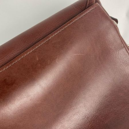  FIVE WOODS プラトウ ショルダーバッグ レザーバッグ 39193 バーガンディ 布袋付 キズ有