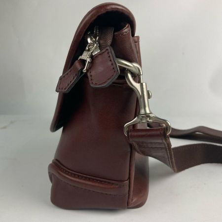  FIVE WOODS プラトウ ショルダーバッグ レザーバッグ 39193 バーガンディ 布袋付 キズ有