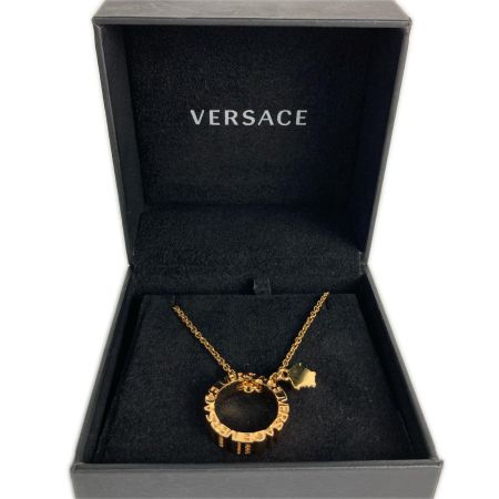  VERSACE ベルサーチ ネックレス ロゴリング メデューサ 1002570 / 1A00620 ゴールド