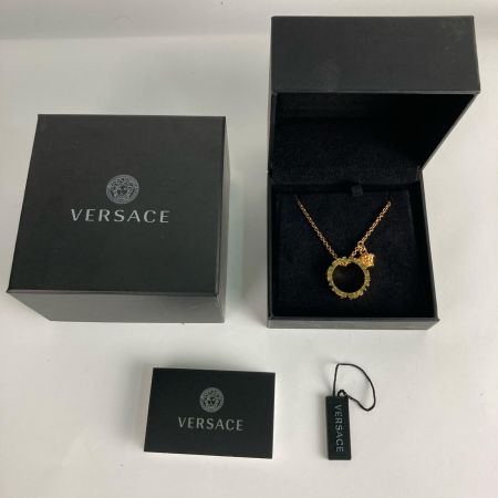  VERSACE ベルサーチ ネックレス ロゴリング メデューサ 1002570 / 1A00620 ゴールド