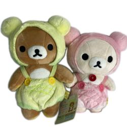 ■■  リラックマベーカリー あつめてぬいぐるみ2体 メロンパン(リラックマ・コリラックマ) タグ付き Aランク