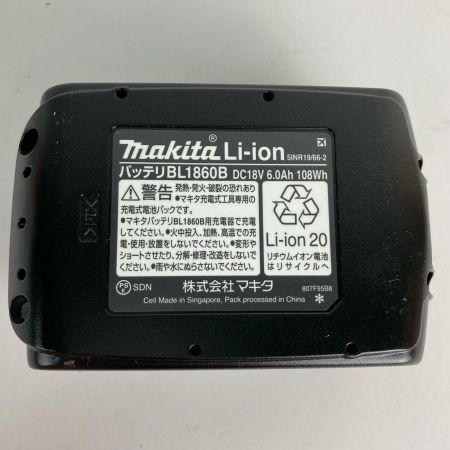  MAKITA マキタ バッテリー 18v 6.0Ah BL1860B 未使用品