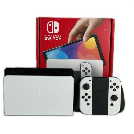  Nintendo ニンテンドウ Switch ニンテンドウスイッチ 有機ELモデル HEG-001 ホワイト 本体 動作品