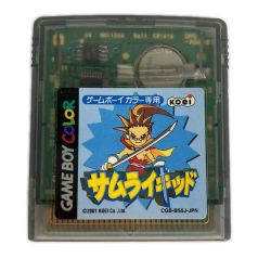 ■■  NINTENDO ゲームボーイカラー サムライキッド ケース付 動作未確認 Dランク