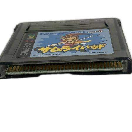   NINTENDO ゲームボーイカラー サムライキッド ケース付 動作未確認