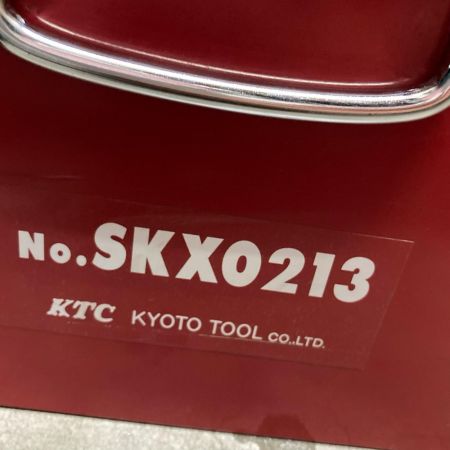  KTC ケーティーシー ツールBOX ハンドツール付き  SKX0213 レッド
