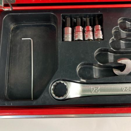  KTC ケーティーシー ツールBOX ハンドツール付き  SKX0213 レッド