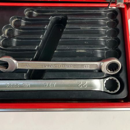  KTC ケーティーシー ツールBOX ハンドツール付き  SKX0213 レッド