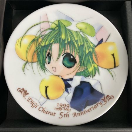   デジキャラット 5周年記念 ミニプレートセット 466/500 1999-2003年 5th Anniversary 記念皿