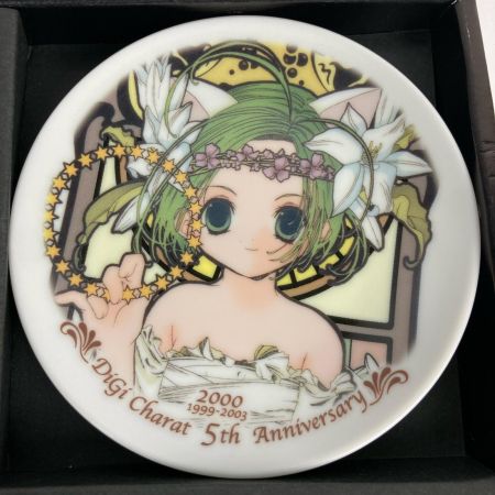   デジキャラット 5周年記念 ミニプレートセット 466/500 1999-2003年 5th Anniversary 記念皿