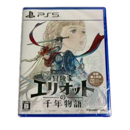  Playstation5 冒険家エリオットの千年物語 PS5ゲームソフト 早期購入特典あり 未開封