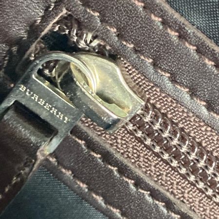  BURBERRY バーバリー ノバチェック柄 ワンショルダーバッグ  ハンドバッグ ブラウン