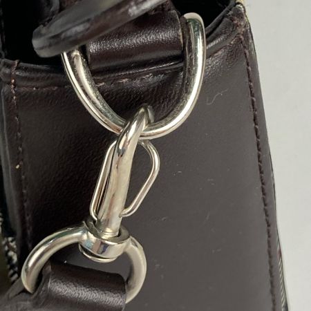  BURBERRY バーバリー ノバチェック柄 ワンショルダーバッグ  ハンドバッグ ブラウン