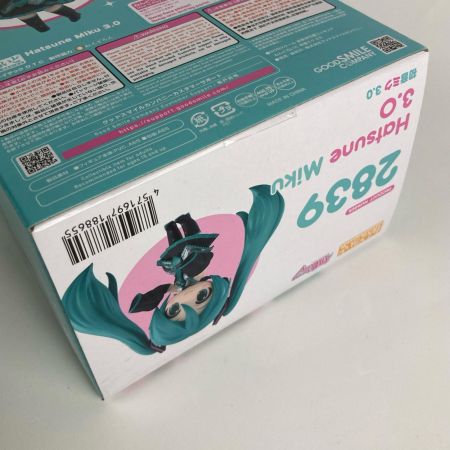 グッドスマイルカンパニー ねんどろいど 初音ミク 3.0 「キャラクター・ボーカル・シリーズ 01 初音ミク」 2839 未開封