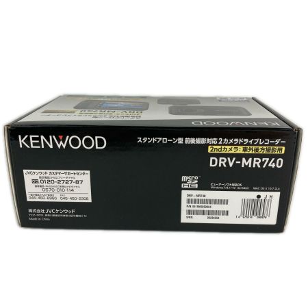  KENWOOD ケンウッド ２カメラドライブレコーダー 前後撮影対応 DVR-MR740 未使用品