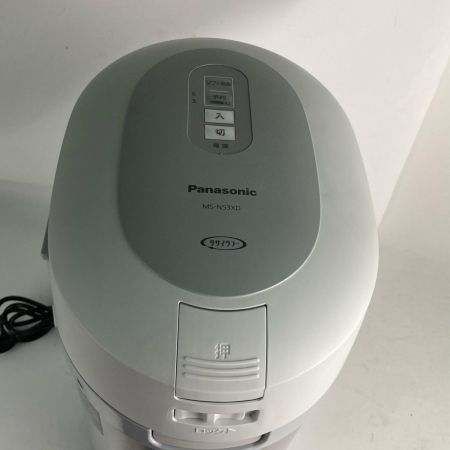 Panasonic パナソニック 2026年製 生ゴミ処理機 乾燥式 取説付 MS-N53XD ホワイトxシルバー ニオイアリ