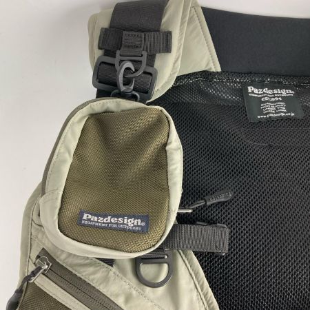  Pazdesign パズデザイン フィッシングベスト ZFV-029 オリーブ