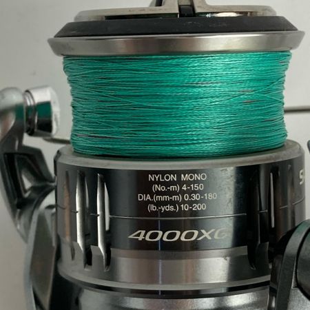  SHIMANO シマノ スピニングリール 21ナスキー 4000XG 043238 箱付