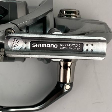  SHIMANO シマノ スピニングリール 21ナスキー 4000XG 043238 箱付