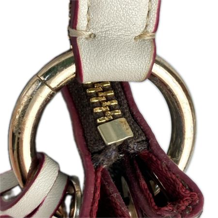  COACH コーチ ワンショルダーバッグ シグネチャー 34546 ダークブラウン ショルダーストラップ欠品